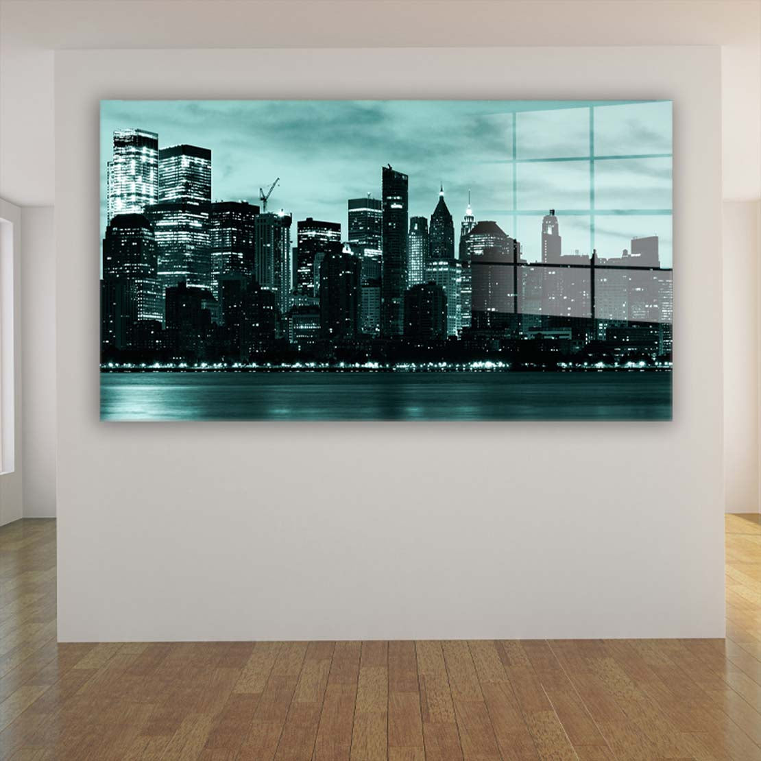 USA Beautiful Manhattan Skyline Acrylglasbild Wandbild Bild Wanddeko XL NY