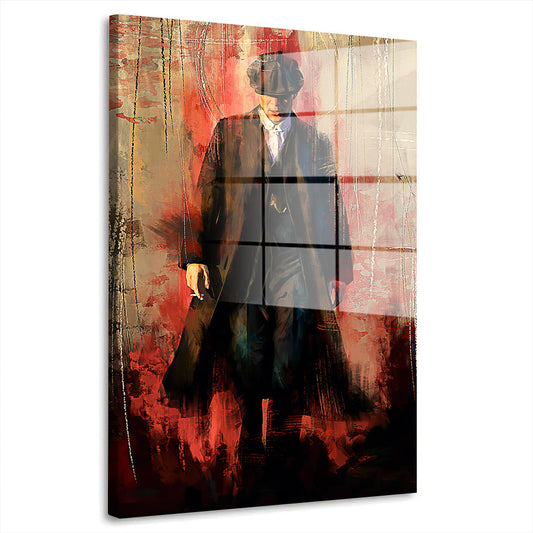 Blinders Abstract Film Kunst Acrylglasbild Wandbild Bild Wanddeko Wohnzimmer XL