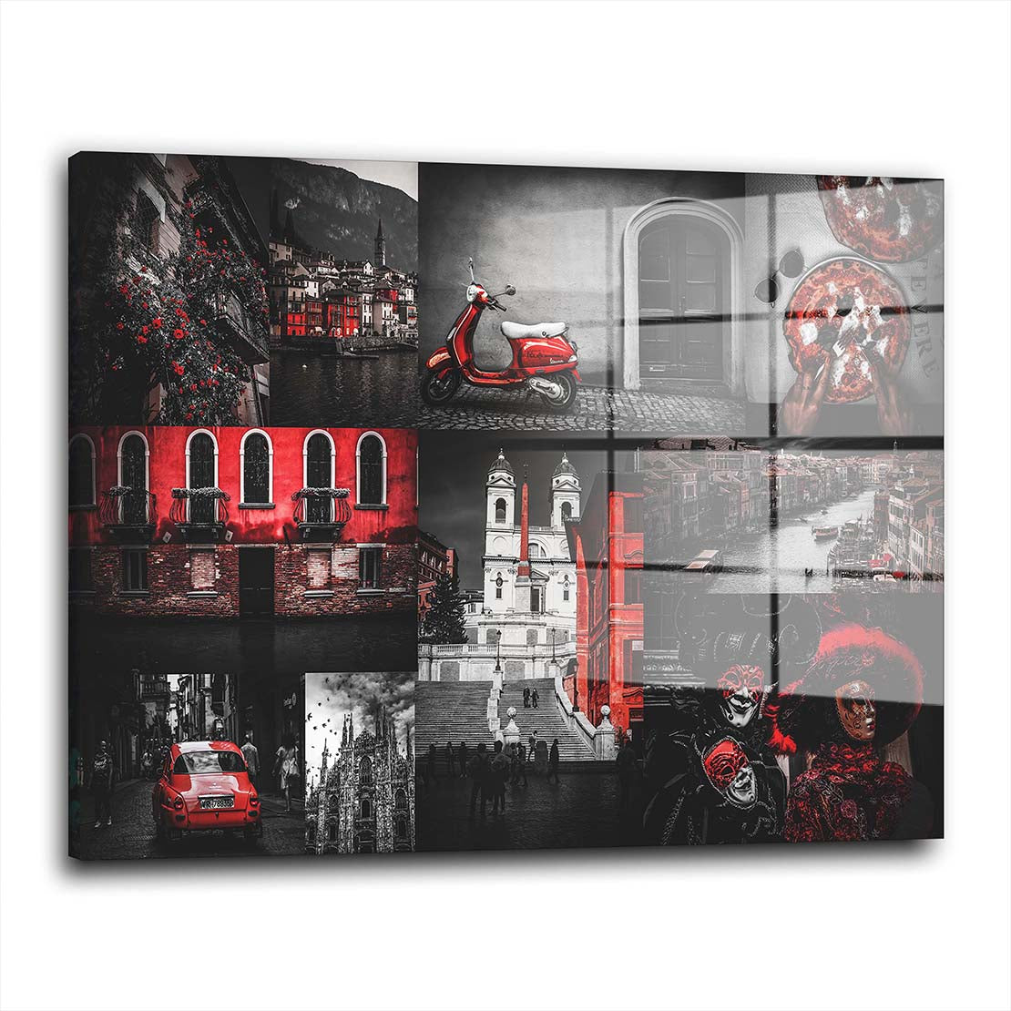 Stadt Rom Venedig Italien Acrylglasbild Wandbild Bild Wanddeko Wohnzimmer XL