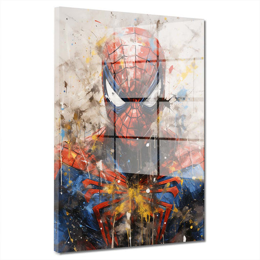 The Spider Colour Acrylglasbild Wandbild Bild Wanddeko Wohnzimmer XL