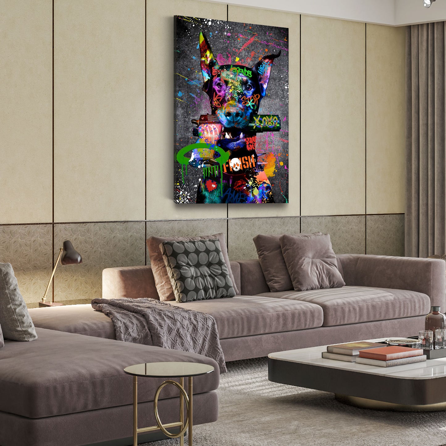 Exklusive Leinwandbilder von ARTEDinoi – Moderne & urbane Kunst für Wohnzimmer, Schlafzimmer & Büro.