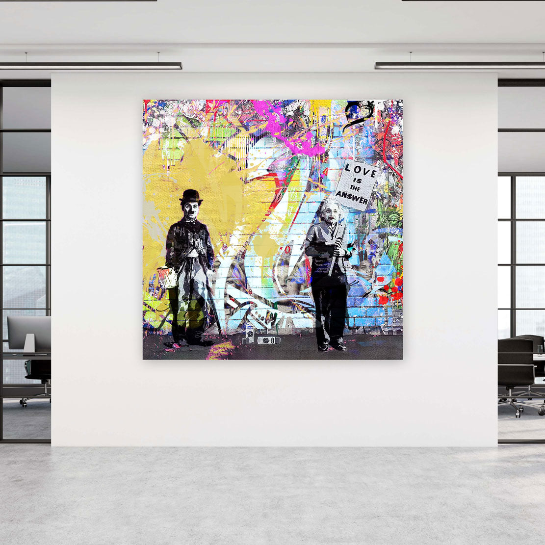 Pop Art Edition Leinwandbild Wandbild Kunstdruck XL Wanddeko