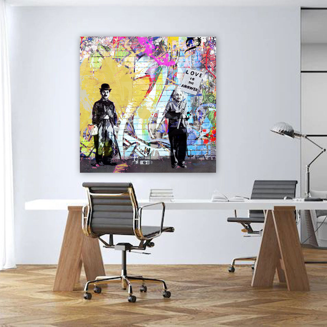Pop Art Edition Leinwandbild Wandbild Kunstdruck XL Wanddeko