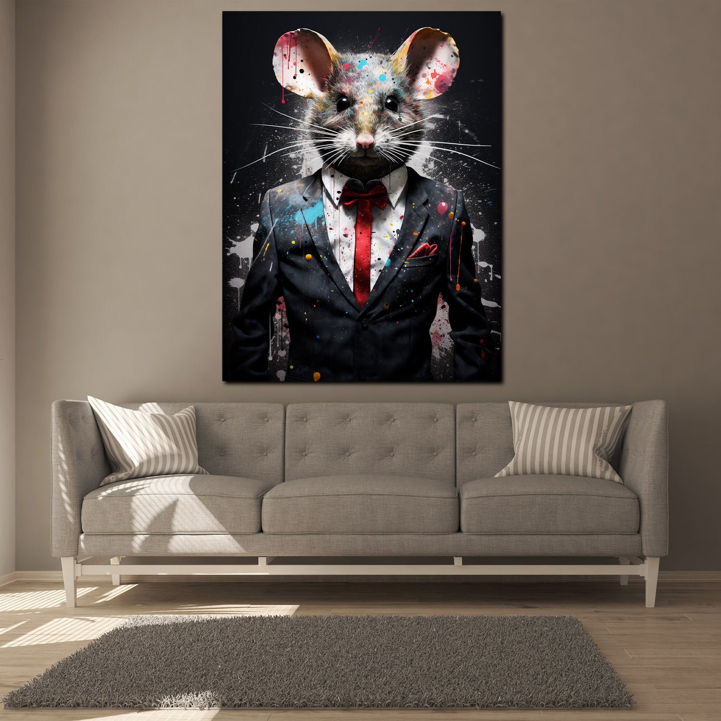 Exklusive Leinwandbilder von ARTEDinoi – Moderne & urbane Kunst für Wohnzimmer, Schlafzimmer & Büro.