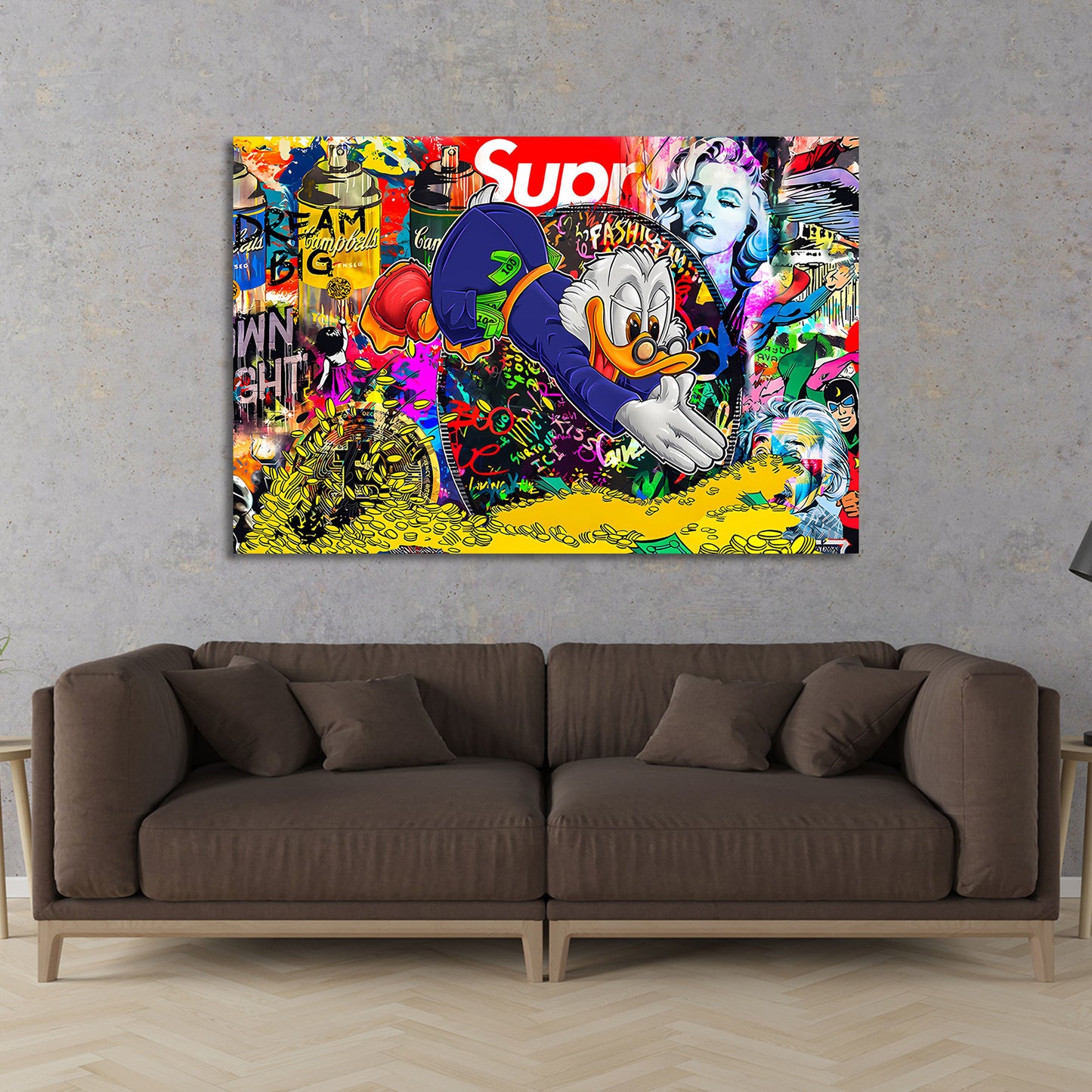 Exklusive Leinwandbilder von ARTEDinoi – Moderne & urbane Kunst für Wohnzimmer, Schlafzimmer & Büro.