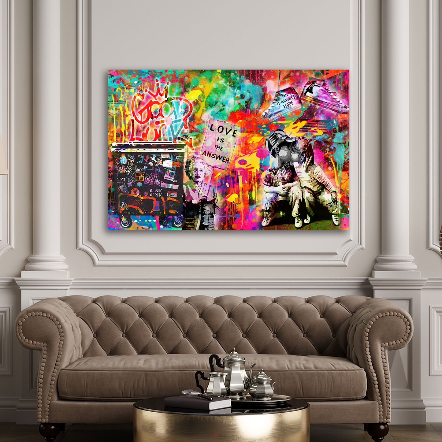 Exklusive Leinwandbilder von ARTEDinoi – Moderne & urbane Kunst für Wohnzimmer, Schlafzimmer & Büro.