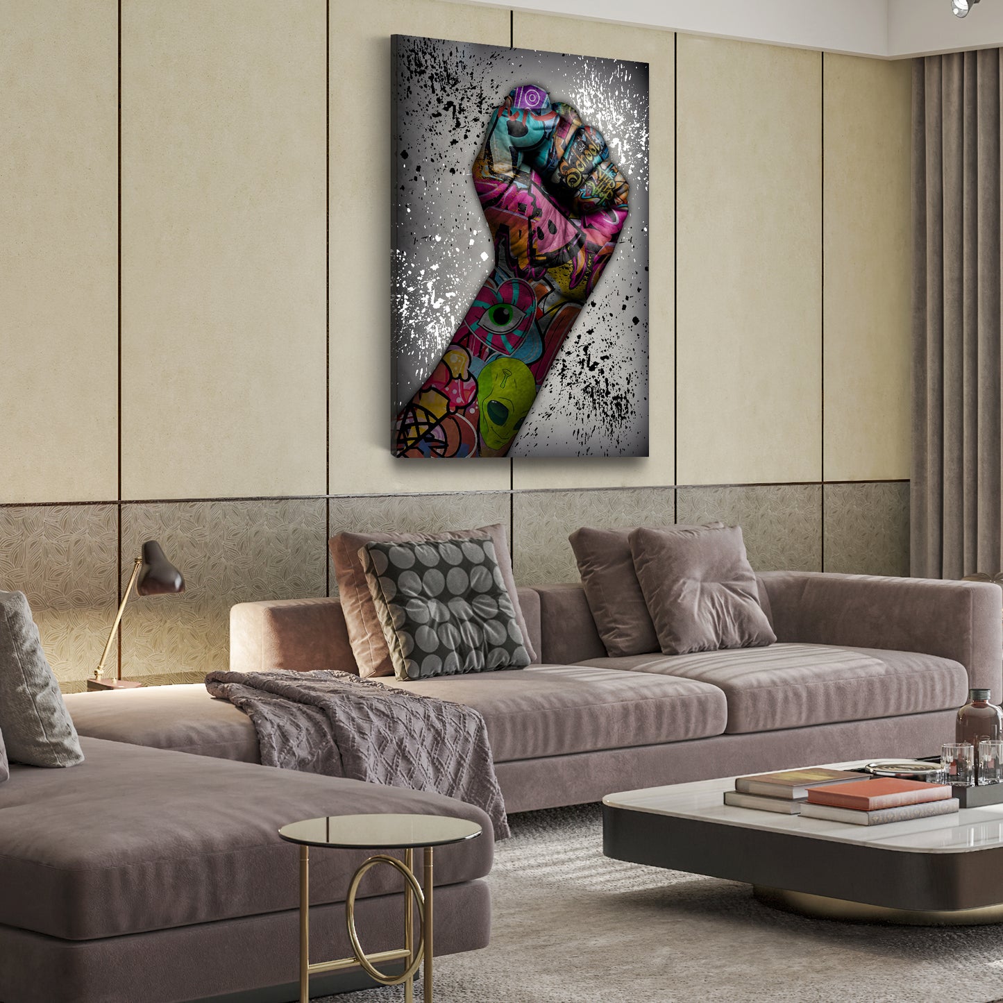 Exklusive Leinwandbilder von ARTEDinoi – Moderne & urbane Kunst für Wohnzimmer, Schlafzimmer & Büro.