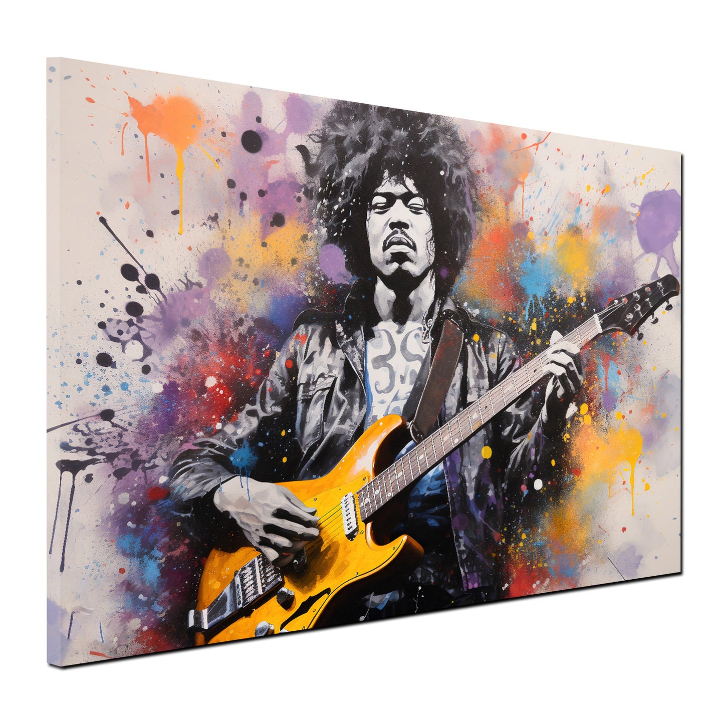 Abstrakt Music Legacy Wandbild Leinwandbild Kunstdruck XL Wanddeko