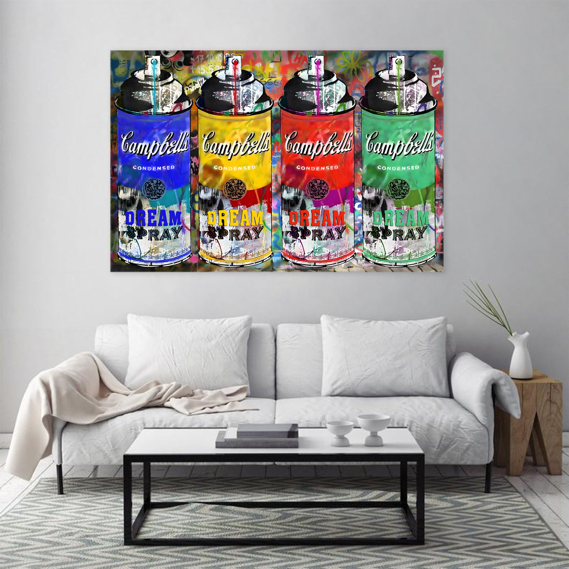 Exklusive Leinwandbilder von ARTEDinoi – Moderne & urbane Kunst für Wohnzimmer, Schlafzimmer & Büro.