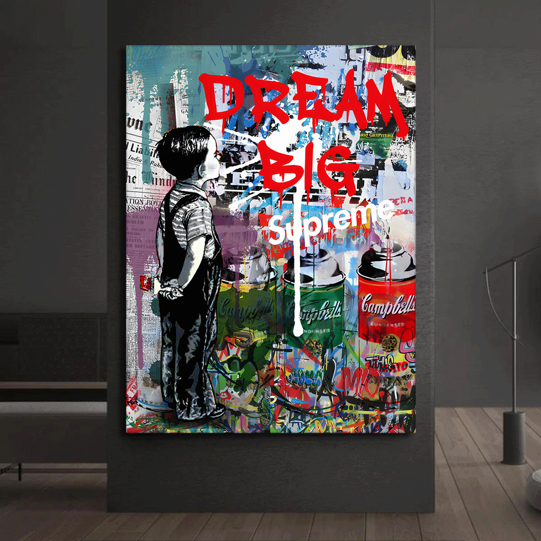 Exklusive Leinwandbilder von ARTEDinoi – Moderne & urbane Kunst für Wohnzimmer, Schlafzimmer & Büro.