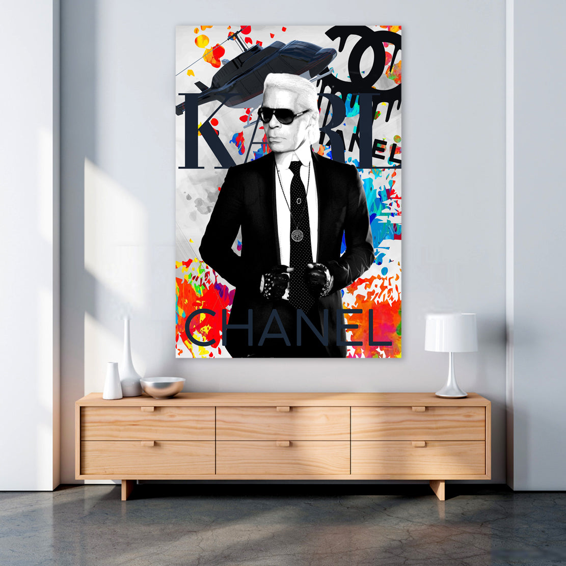 Mode Pop Art Style Wandbild Leinwandbild Kunstdruck XL Wanddeko
