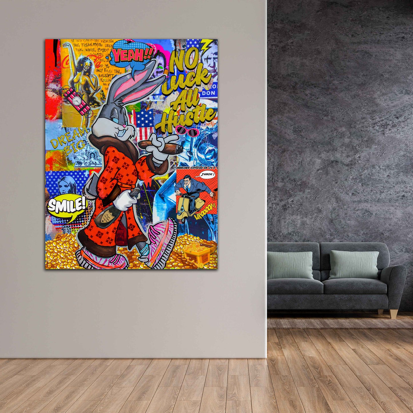 Exklusive Leinwandbilder von ARTEDinoi – Moderne & urbane Kunst für Wohnzimmer, Schlafzimmer & Büro.
