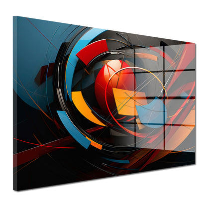 Abstrakt Acrylglasbild Wandbild Bild Wanddeko Wohnzimmer XL