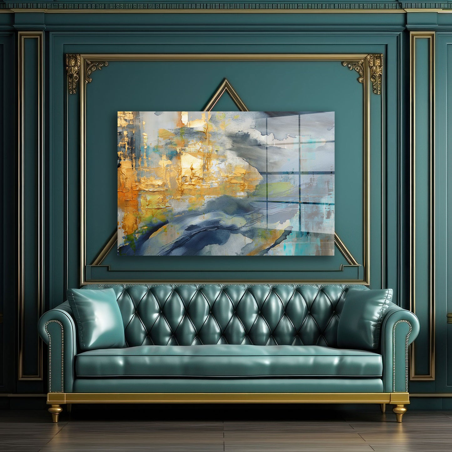 Abstrakt Beautiful Art Acrylglasbild Wandbild Bild Wanddeko Wohnzimmer XL