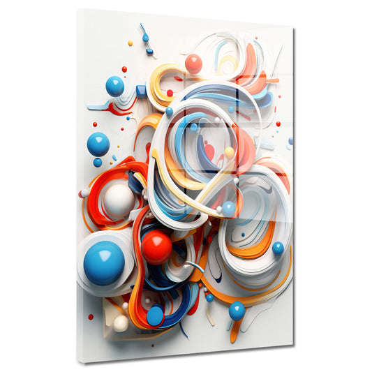 Beautiful abstrakt Acrylglasbild Wandbild Bild Wanddeko Wohnzimmer XL