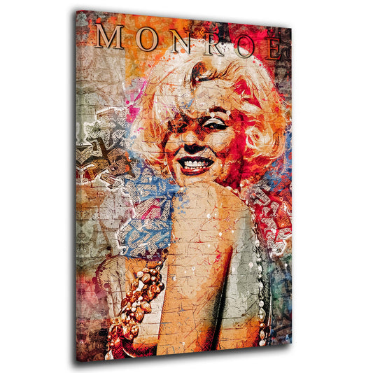 Ikone Wonderful Street Art Wandbild Leinwandbild Kunstdruck XL Wanddeko
