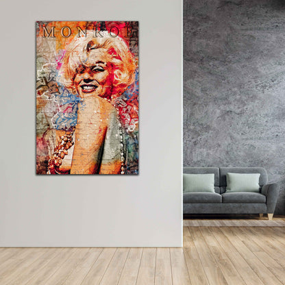 Ikone Wonderful Street Art Wandbild Leinwandbild Kunstdruck XL Wanddeko
