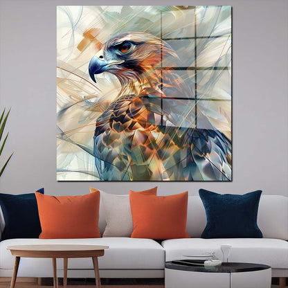 Majestätischer Adler Acrylglasbild Wandbild Bild Wanddeko Wohnzimmer XL