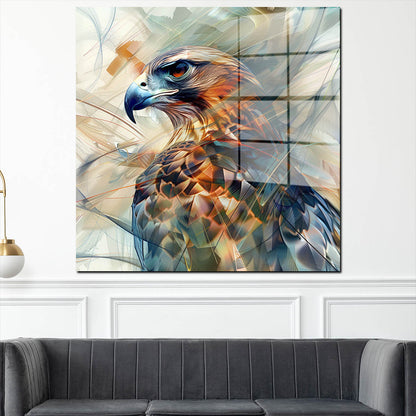 Majestätischer Adler Acrylglasbild Wandbild Bild Wanddeko Wohnzimmer XL