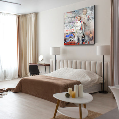 McQueen Legacy Acrylglasbild Wandbild Bild Wanddeko Wohnzimmer XL