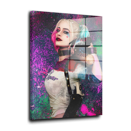 Quinn Baseball Bat Cool Acrylglasbild Wandbild Bild Wanddeko Wohnzimmer XL