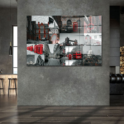Stadt London Beautiful Acrylglasbild Wandbild Bild Wanddeko Wohnzimmer XL