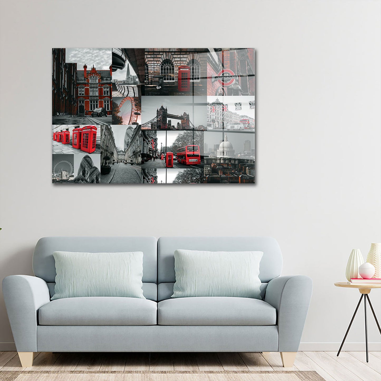 Stadt London Beautiful Acrylglasbild Wandbild Bild Wanddeko Wohnzimmer XL