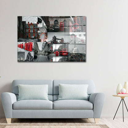 Stadt London Beautiful Acrylglasbild Wandbild Bild Wanddeko Wohnzimmer XL