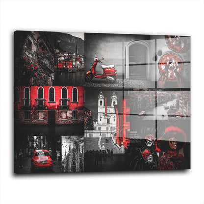 Stadt Rom Venedig Italien Acrylglasbild Wandbild Bild Wanddeko Wohnzimmer XL