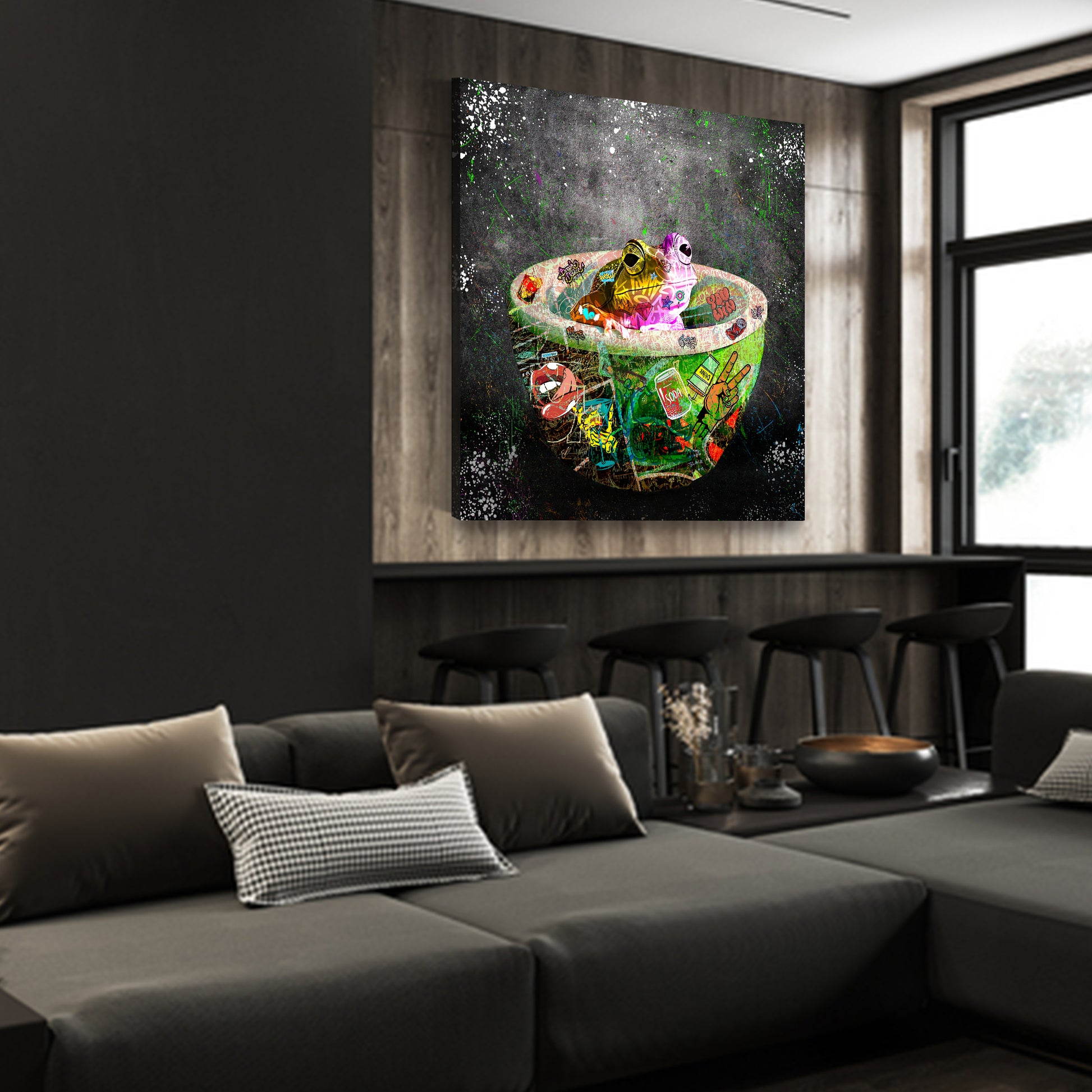 Exklusive Leinwandbilder von ARTEDinoi – Moderne & urbane Kunst für Wohnzimmer, Schlafzimmer & Büro.
