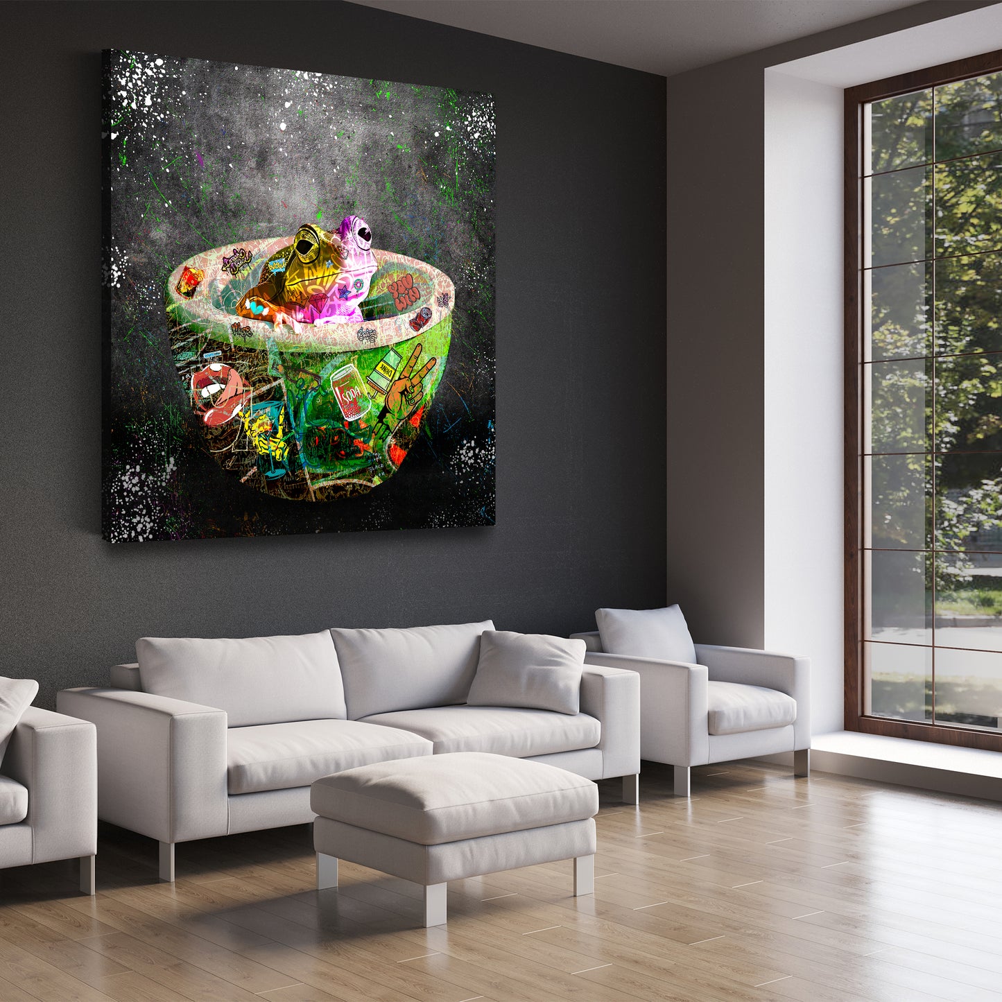 Exklusive Leinwandbilder von ARTEDinoi – Moderne & urbane Kunst für Wohnzimmer, Schlafzimmer & Büro.