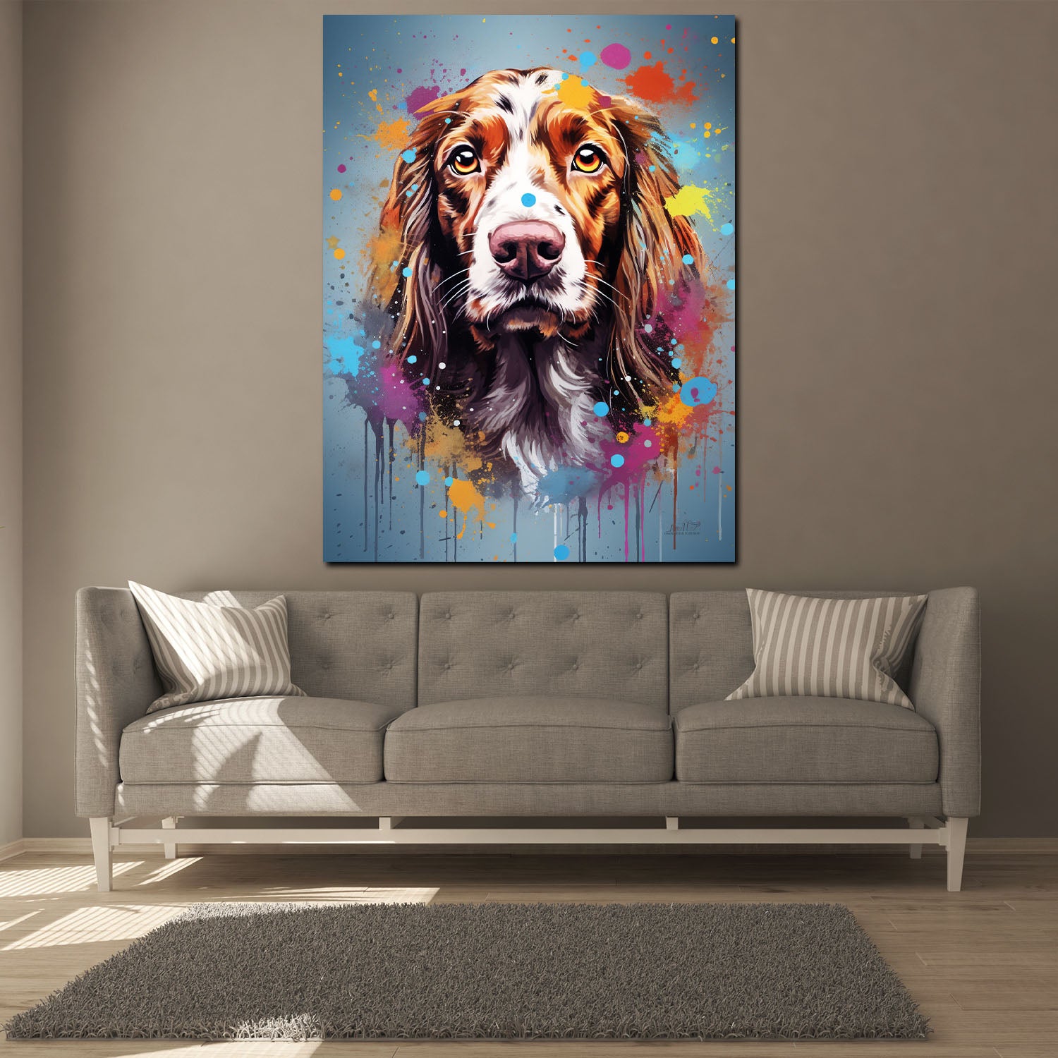Exklusive Leinwandbilder von ARTEDinoi – Moderne & urbane Kunst für Wohnzimmer, Schlafzimmer & Büro.