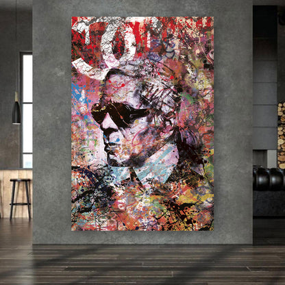 Modern Mode Pop Art Abstract Wandbild Leinwandbild Kunstdruck XL Wanddeko