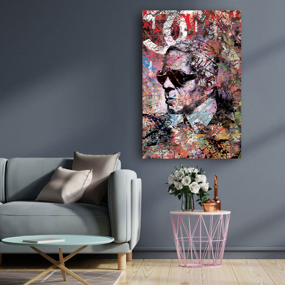 Modern Mode Pop Art Abstract Wandbild Leinwandbild Kunstdruck XL Wanddeko