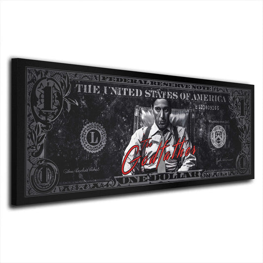 Dollar Pop Art Leinwandbild Wandbild Kunstdruck XL Wanddeko