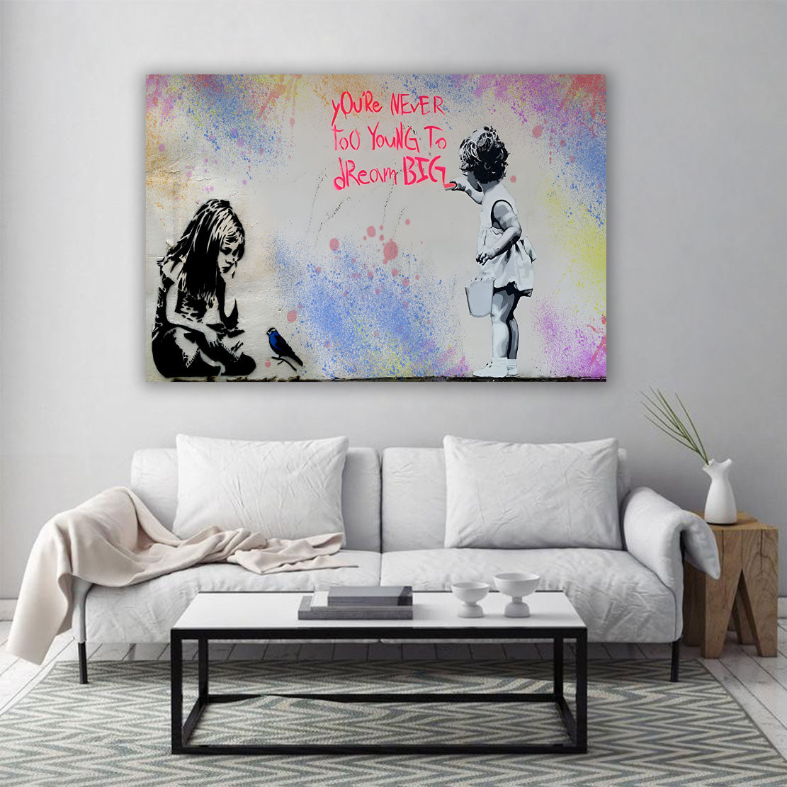 Exklusive Leinwandbilder von ARTEDinoi – Moderne & urbane Kunst für Wohnzimmer, Schlafzimmer & Büro.