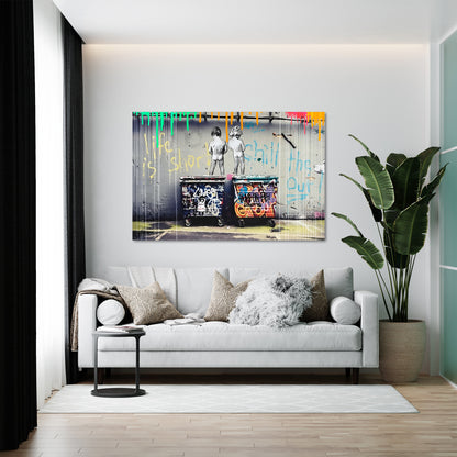 Exklusive Leinwandbilder von ARTEDinoi – Moderne & urbane Kunst für Wohnzimmer, Schlafzimmer & Büro.