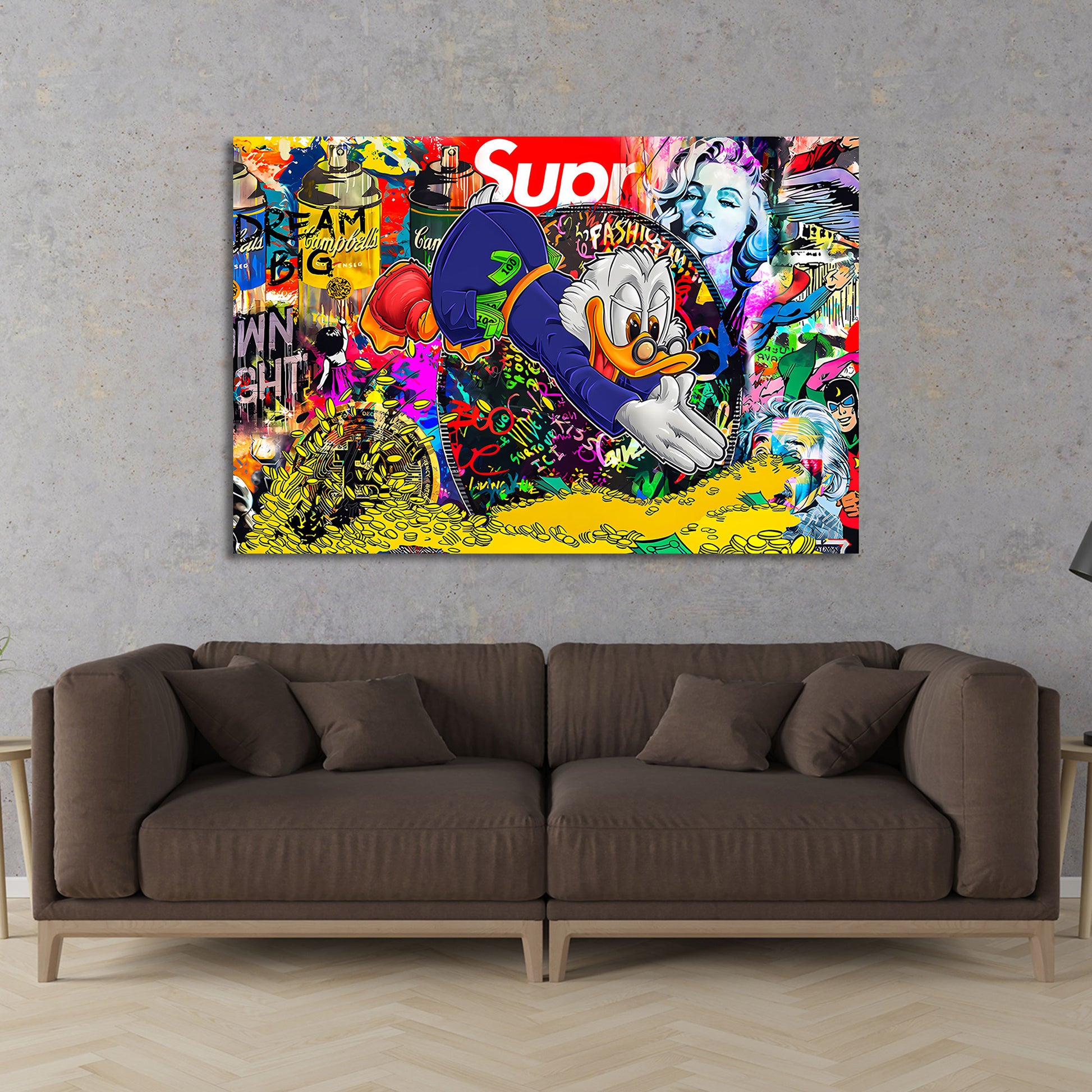 Exklusive Leinwandbilder von ARTEDinoi – Moderne & urbane Kunst für Wohnzimmer, Schlafzimmer & Büro.