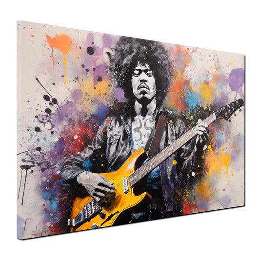 Abstrakt Music Legacy Wandbild Leinwandbild Kunstdruck XL Wanddeko