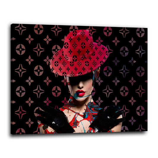 Frau Abstract Women Style Wandbild Leinwandbild Kunstdruck XL Wanddeko