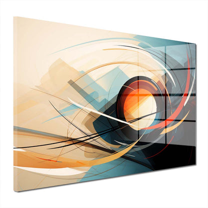 Abstrakte Kunst Acrylglasbild Wandbild Bild Wanddeko Wohnzimmer XL