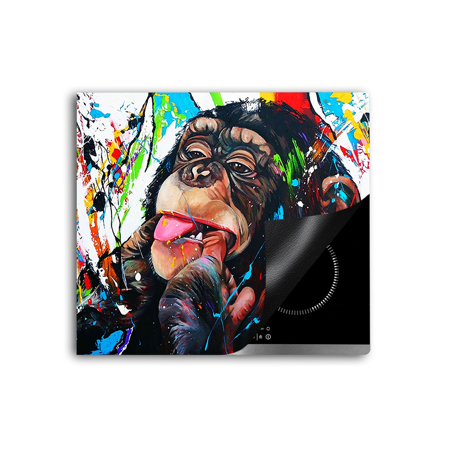 Affe Colour Herdabdeckplatte Vinyl Induktionsschutz Ceranfeld Kochfeld