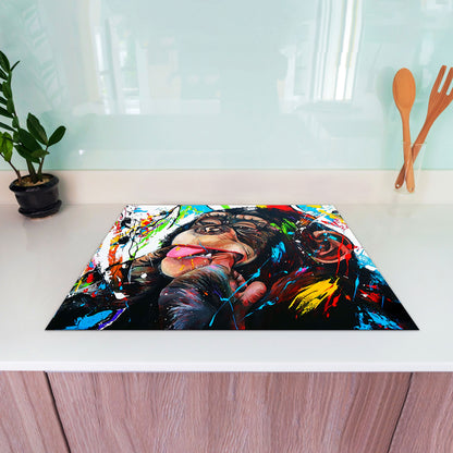 Affe Colour Herdabdeckplatte Vinyl Induktionsschutz Ceranfeld Kochfeld