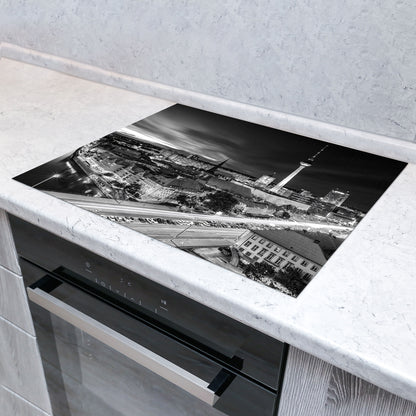 Beautiful Berlin Herdabdeckplatte Vinyl Induktionsschutz Ceranfeld Kochfeld