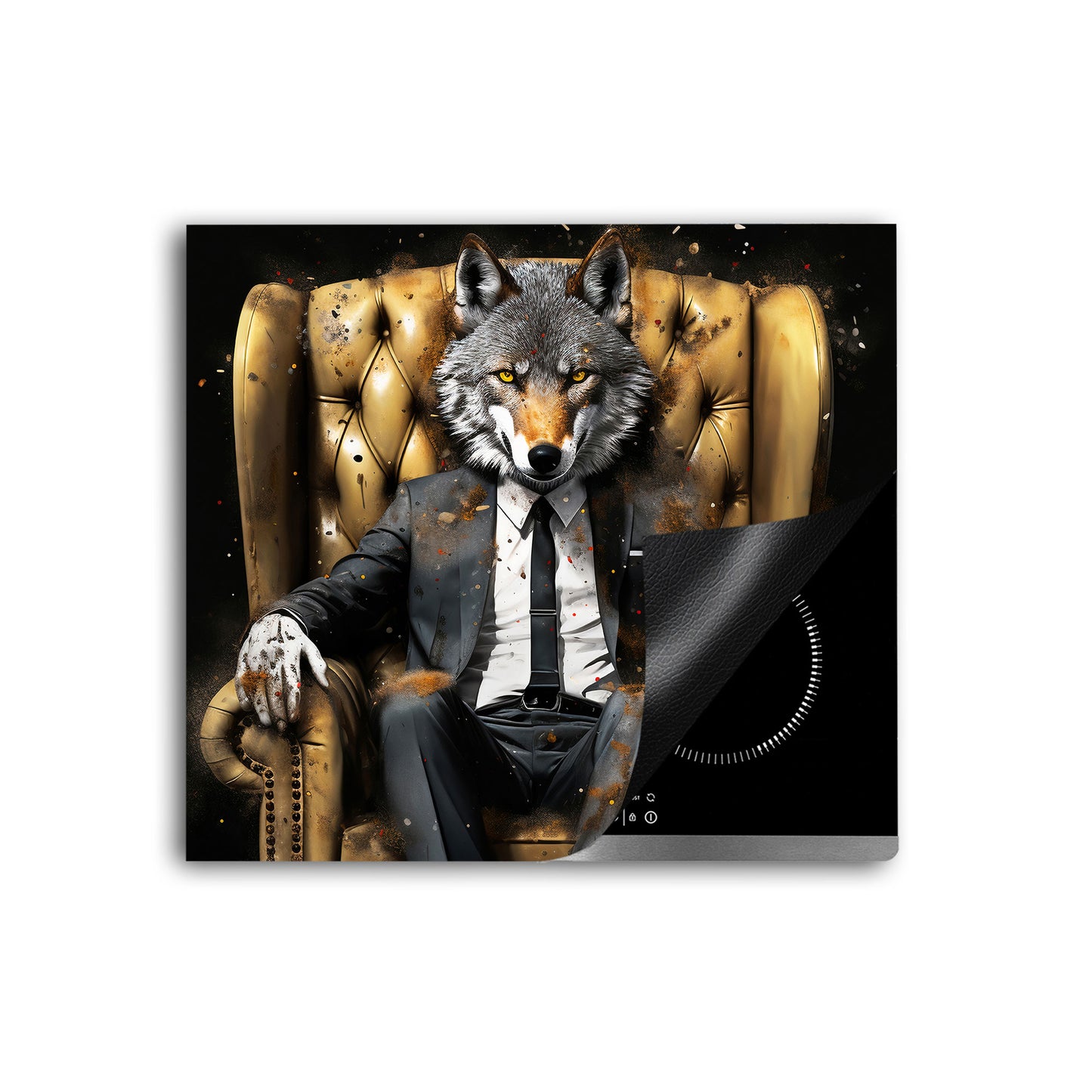 Lifestyle Wolf Herdabdeckplatte Vinyl Induktionsschutz Ceranfeld Kochfeld