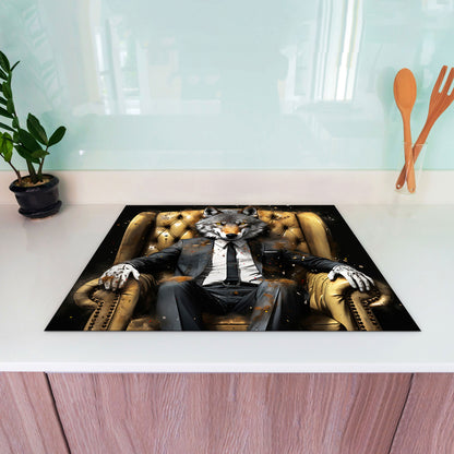 Lifestyle Wolf Herdabdeckplatte Vinyl Induktionsschutz Ceranfeld Kochfeld