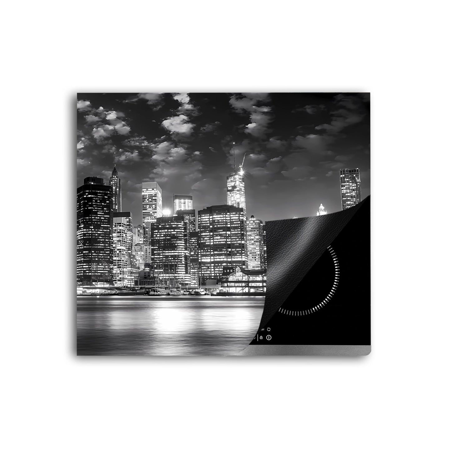 Manhattan NY Herdabdeckplatte Vinyl Induktionsschutz Ceranfeld Kochfeld