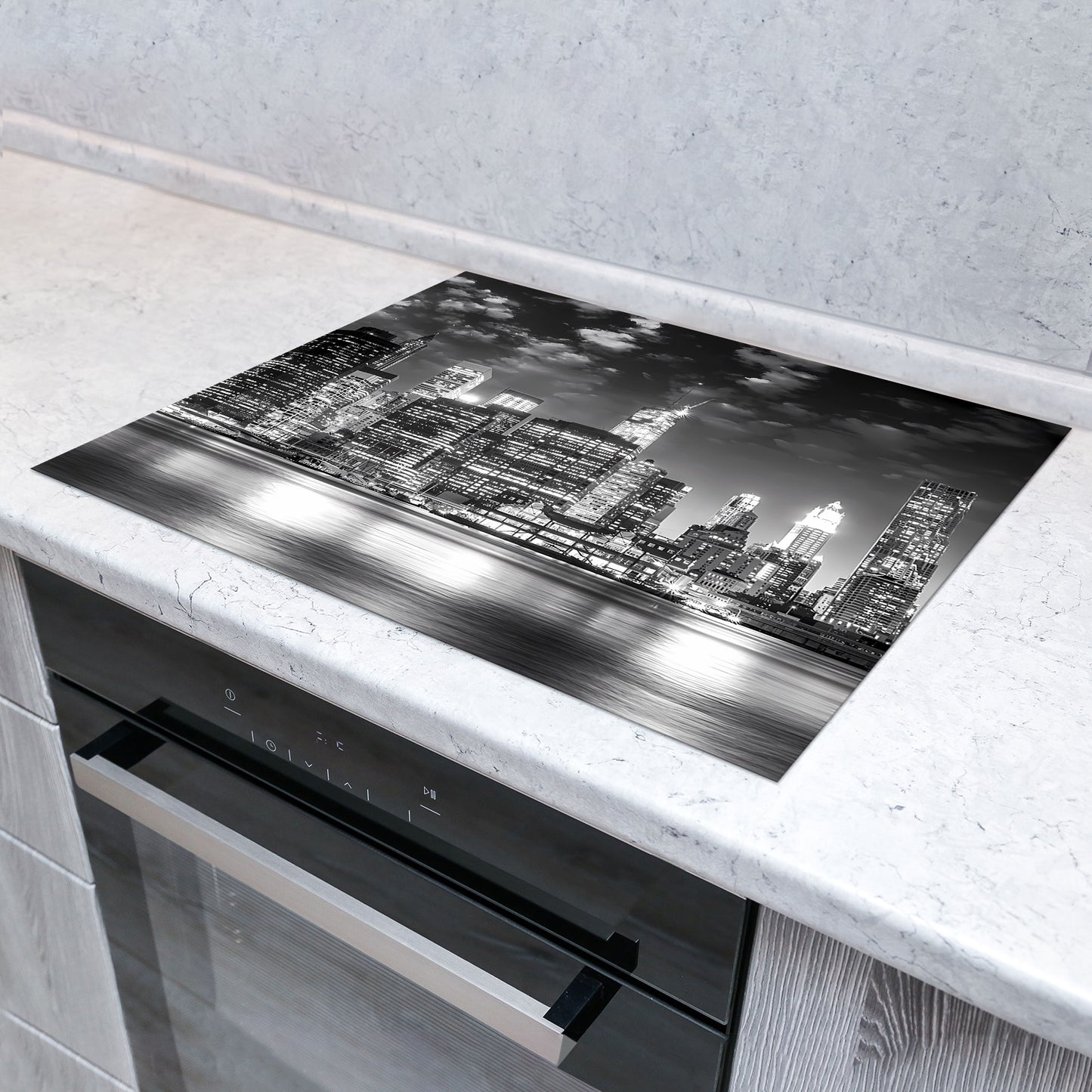 Manhattan NY Herdabdeckplatte Vinyl Induktionsschutz Ceranfeld Kochfeld