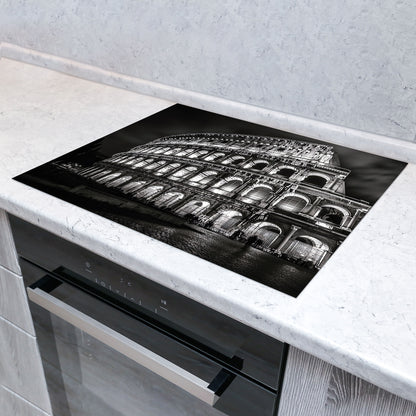 Rom Architektur Herdabdeckplatte Vinyl Induktionsschutz Ceranfeld Kochfeld