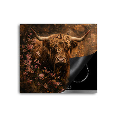 Stolze Kuh Herdabdeckplatte Vinyl Induktionsschutz Ceranfeld Kochfeld